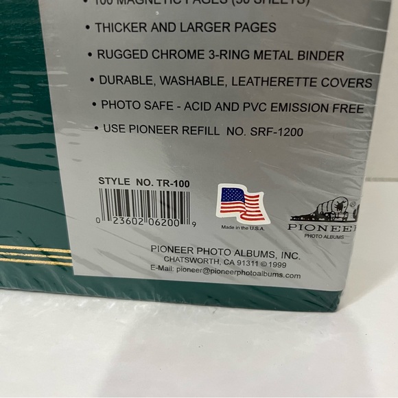 1999 Pioneer Deluxe Photo Album TR-100 100 Fast-Stick Pages FACTORY SEALED - Picture 5 of 6